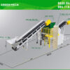 Máy nghiền 2 trục công nghiệp GREEN MECH Việt Nam đảm bảo công suất khi mua máy