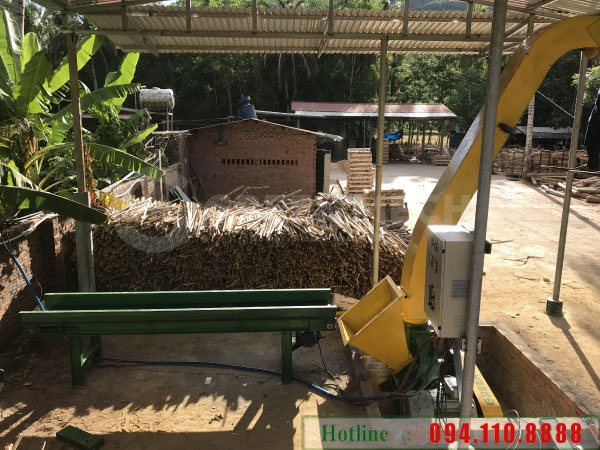 Lắp đặt máy băm 5 tấn tại Bình Định