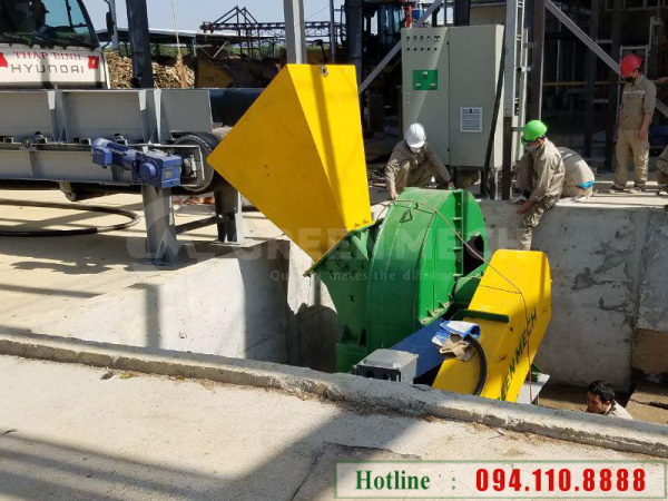Máy băm dăm gỗ tại Nghệ An