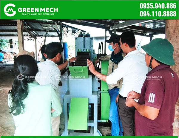 Máy nghiền gỗ thành mùn cưa GM-200SM tại Hoài Nhơn - Bình Định
