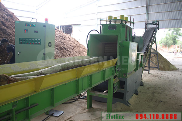 Máy nghiền gỗ thành mùn cưa Quãng Ngãi