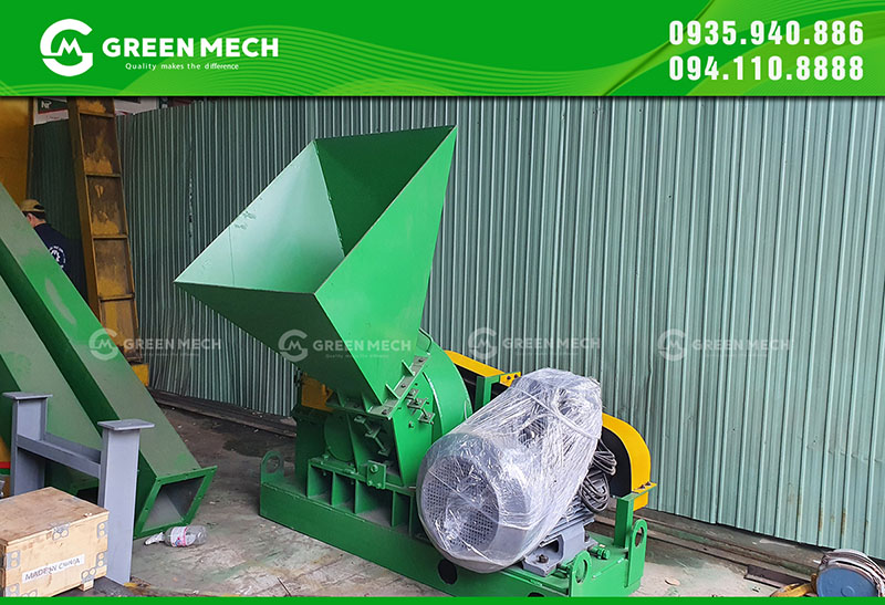 Vận chuyển máy băm gỗ 2 tấn đến Nghệ An
