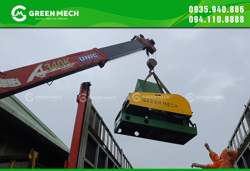 Vận chuyển máy băm gỗ đến Nghệ An