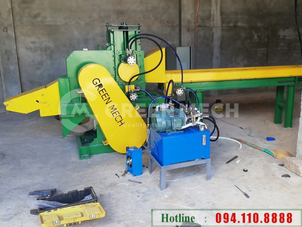 Lắp đặt máy nghiền gỗ tại Kon Tum
