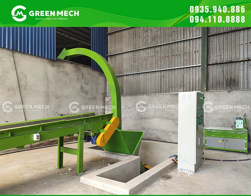 Máy băm gỗ đa năng GREEN MECH