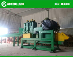 Máy nghiền gỗ 2 tấn được lắp đặt tại Hà Tĩnh