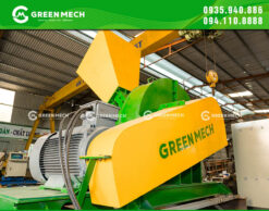 Máy băm gỗ GREEN MECH mang lại hiệu suất cao
