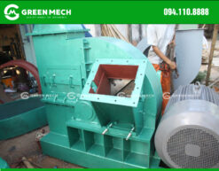 Lắp đặt máy băm gỗ 20 tấn tại Bình Phước